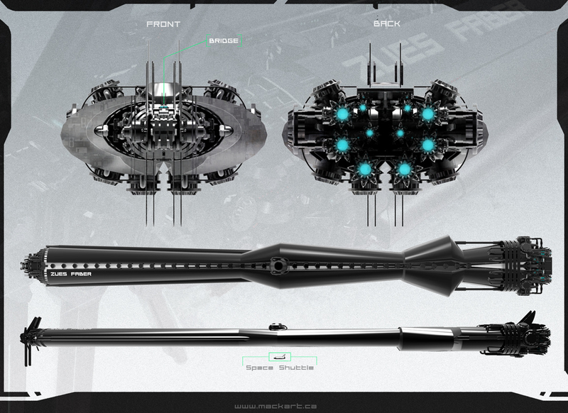 Illustration for article titled Here are some fantastic starships to make you dream about the future